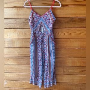 Shinestar Size Medium Midi Length Jumpsuit